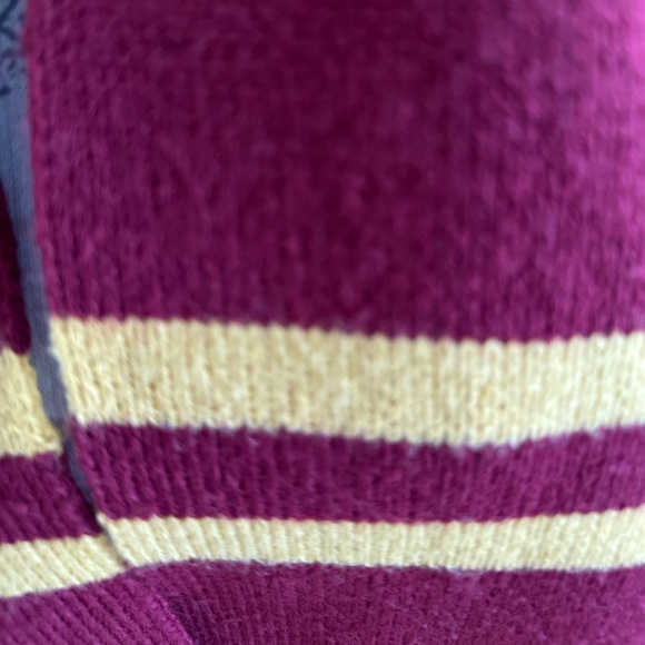 Harry Potter Gryffindor Knit Scarf Red Gold - Picture 5 of 9